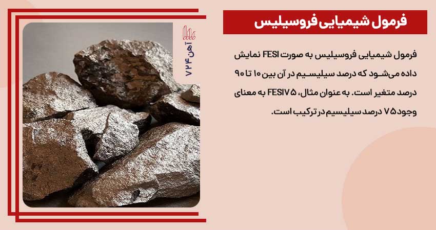 فرمول شیمیایی فروسیلیس